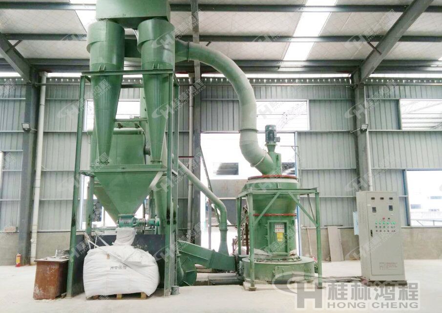 桂林鴻程雜鹵石雷蒙磨粉機(jī)，雜鹵石磨機(jī)，雜鹵石磨粉機(jī)-HC系列縱擺式磨粉機(jī)環(huán)保設(shè)備