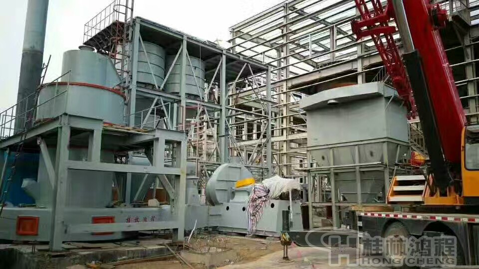 桂林鴻程磨粉機安裝團隊安裝磨粉機風機 除塵設備 收塵系統 桂林鴻程磨粉機安裝團隊安裝磨粉機風機 除塵設備 收塵系統