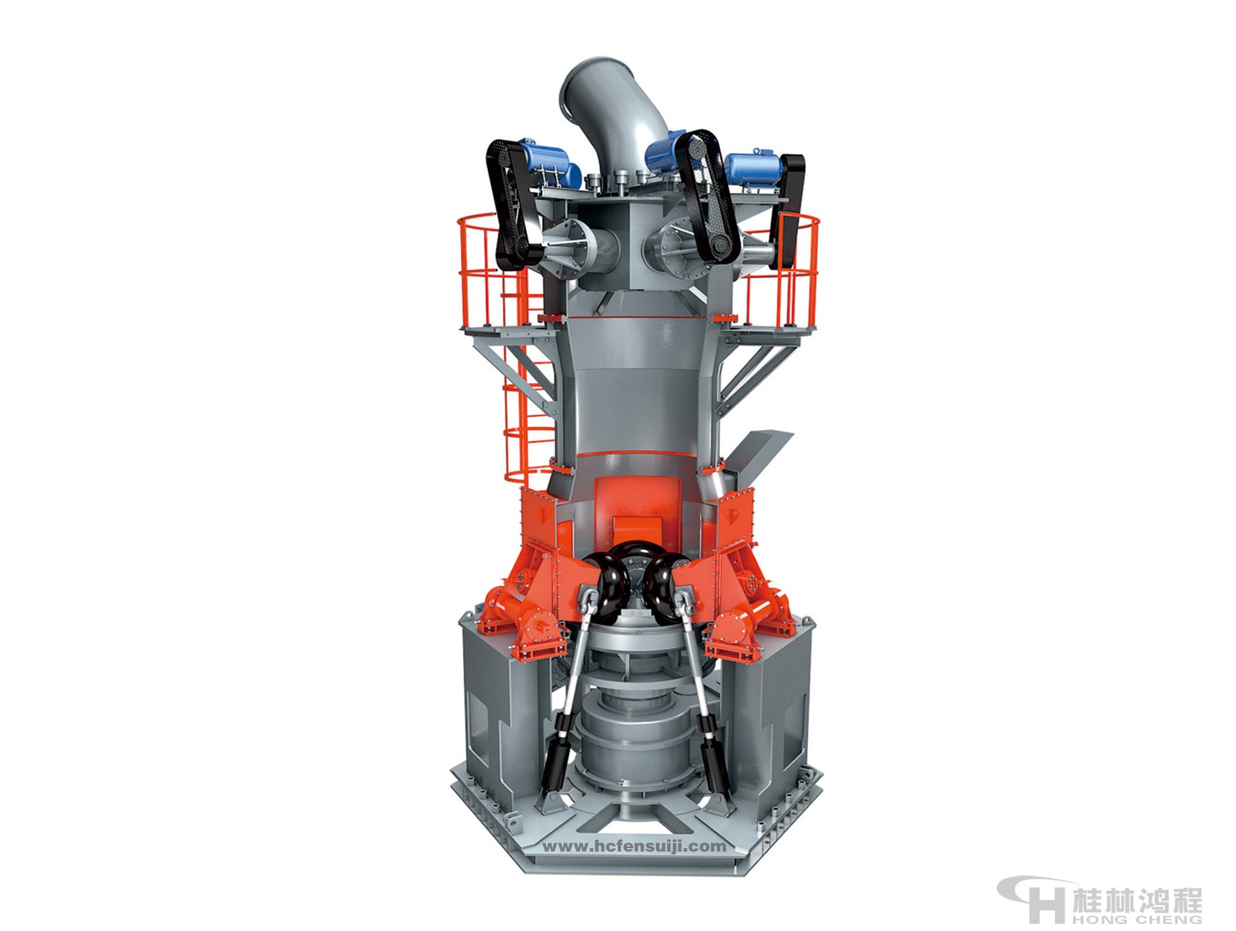 礦石磨機HLMX細粉立式磨粉機超細立磨剖面圖 礦石磨機HLMX細粉立式磨粉機超細立磨剖面圖