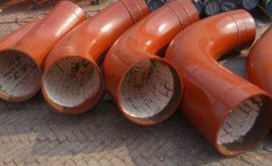 火山石粉參合生產的耐磨管道 火山石粉參合生產的耐磨管道